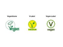Vegane Labels (Zum Beispiel zur Kennzeichnung von veganem Leder)